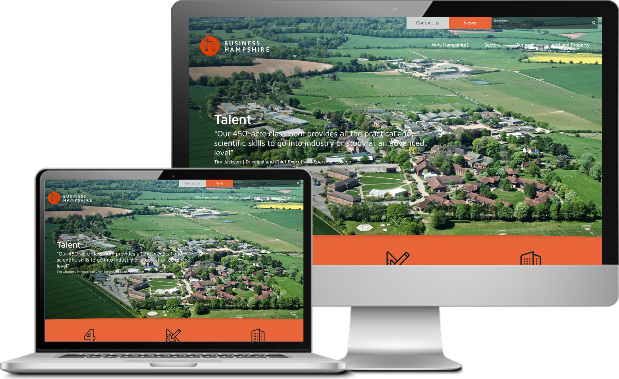 business hampshire web design by Hampshire Web Agency - Ouno Creative