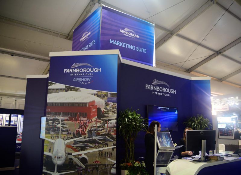 Farnborough International Airshow 2016 creative campaign by offical creative agency Ouno Creative Hampshire