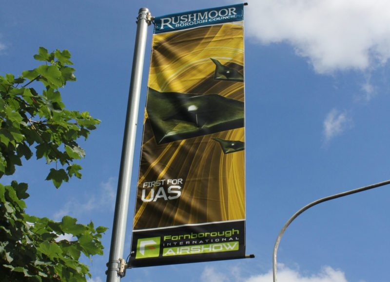 Farnborough International Airshow Event marketing campaign by Ouno Creative London and Hampshire